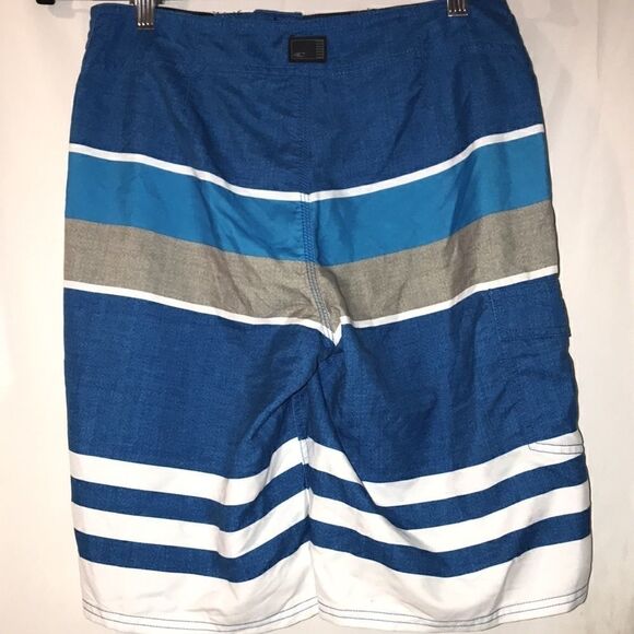 O'Neill Men's Swimwear Multicolor Stripes Single Pocket Surf/Boardshorts Size 28 - Picture 6 of 8
